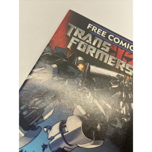 IDW Comics Transformers Movie Prequel Issue No 1 FCBD Part 1 Cover A May 2007 - Picture 5 of 11